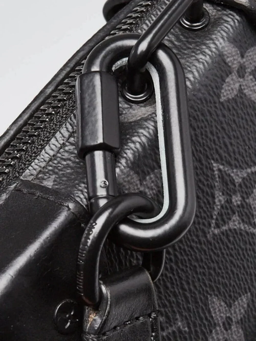 Louis Vuitton Monogram Eclipse Canvas Soft Trunk Wallet Bag